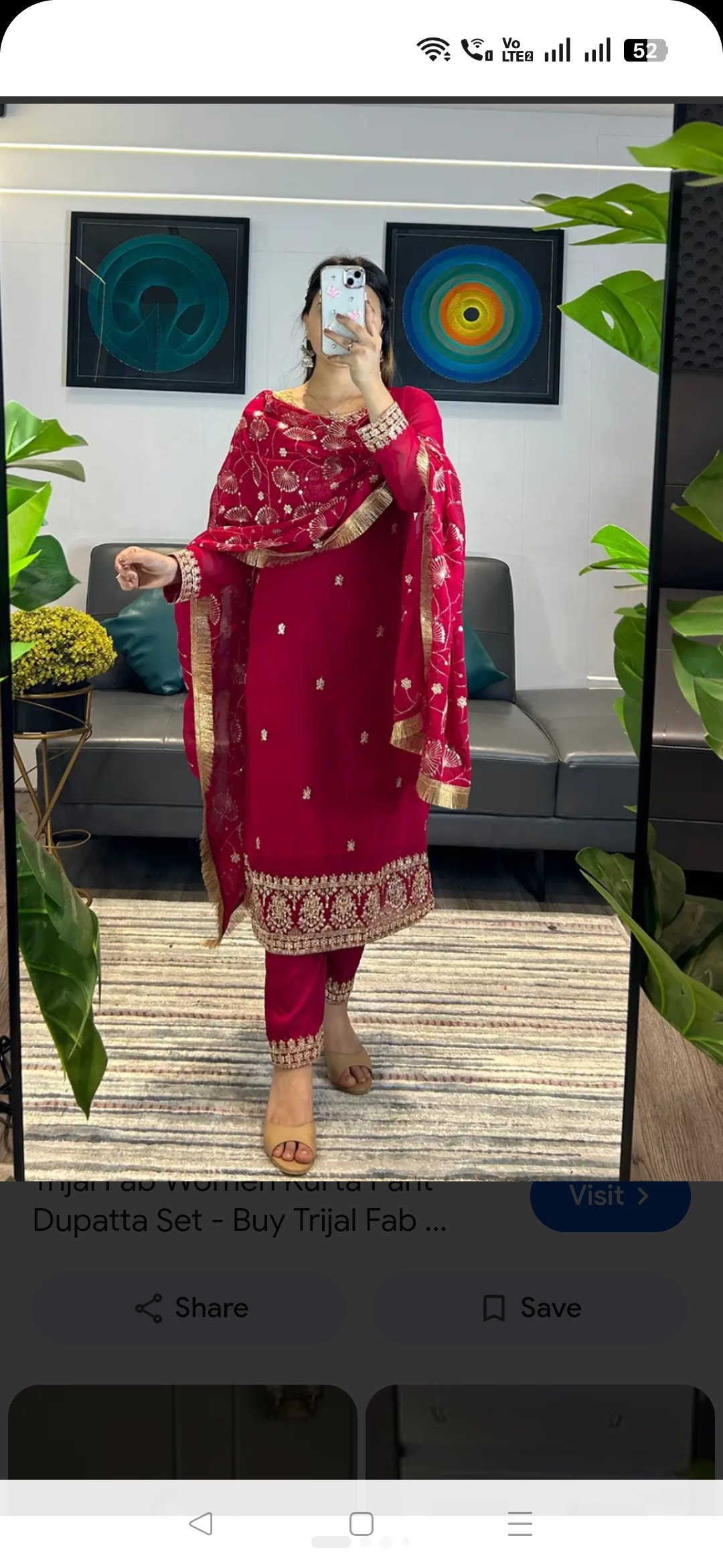 Beautiful Georgette Suit set